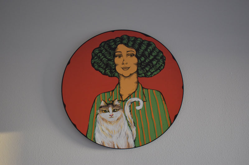 Lady Green & Her Cat