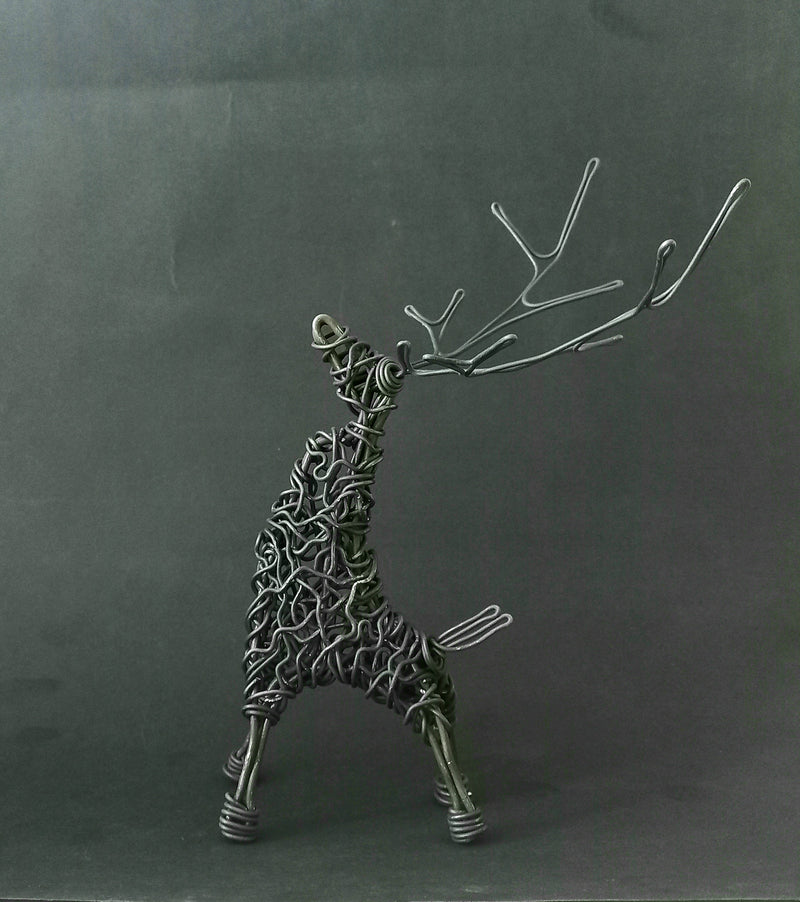 Metal Crafted Small Deer